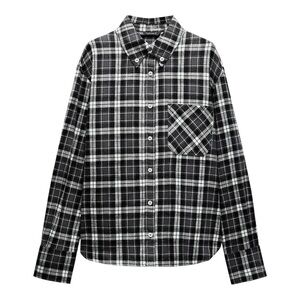 🖤 ZARA Plaid Flannel Shirt | Size L | New